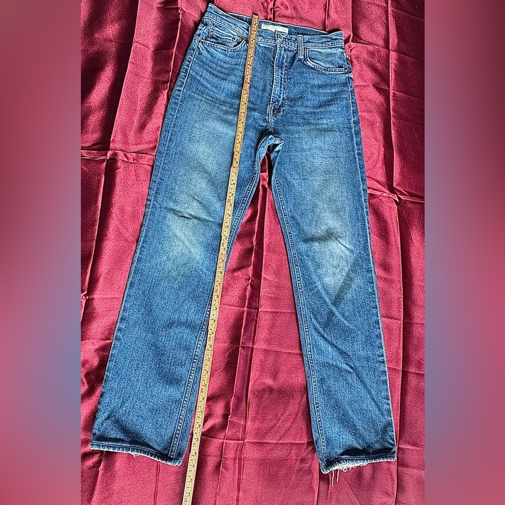 Mother Superior High Waisted Rider Skimp Jeans